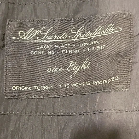 All Saints trench jacket - Picture 3 of 3